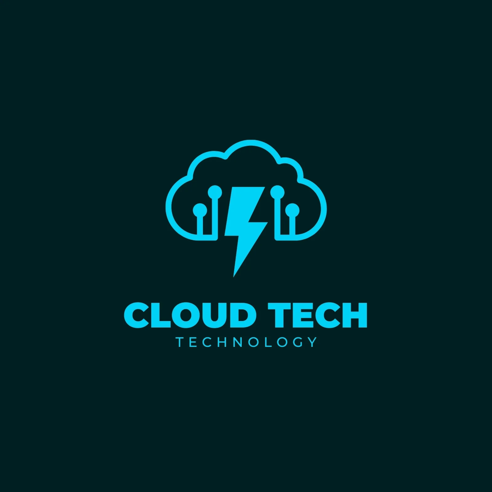 Cloud technology infrastructure with scalable computing resources and network connectivity