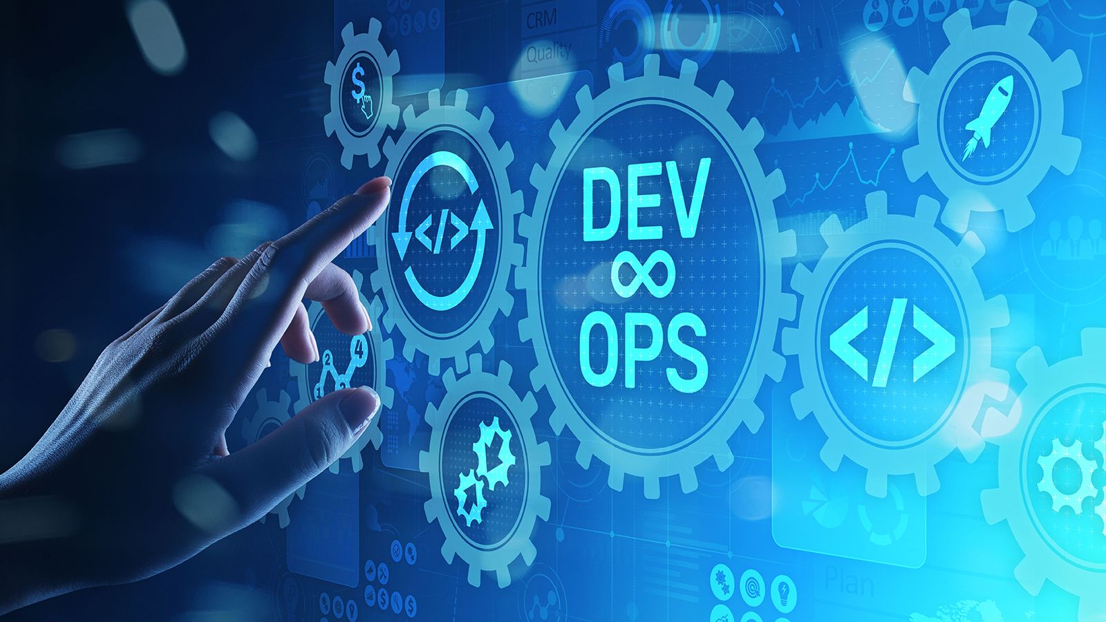 Cloud-native DevOps infrastructure with container orchestration and microservices architecture
